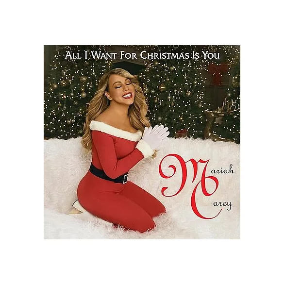 MARIAH CAREY - All I Want For Christmas / vinyl bakelit single / 7"