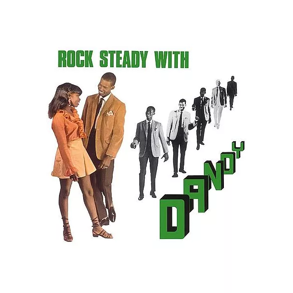 DANDY - Rock Steady With Dandy / színes vinyl bakelit / LP