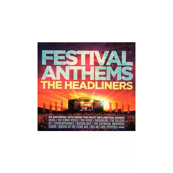 VÁLOGATÁS - Festival Anthems The Headliners / 3cd / CD