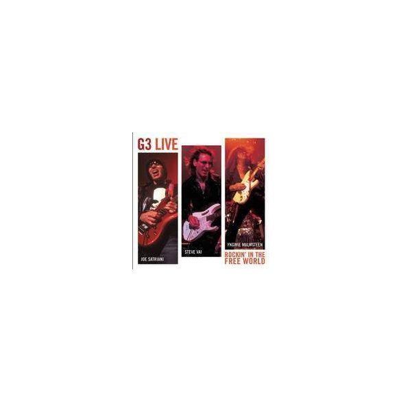 G3 - G3 Live Rockin' In The Free World (Satriani, Malmsteen, Vai) CD