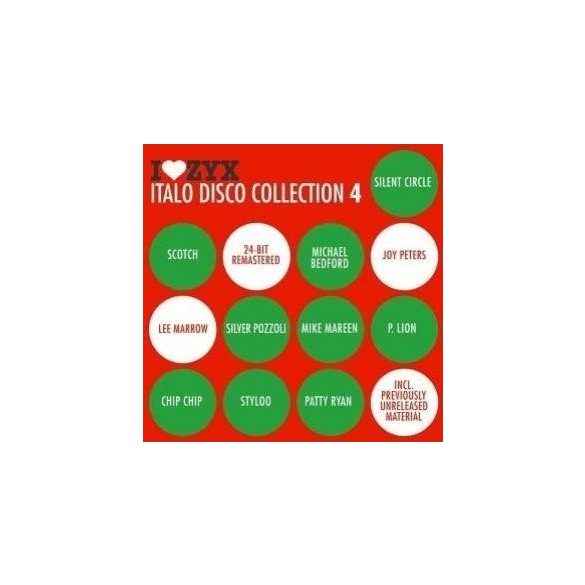 VÁLOGATÁS - I Love ZYX Italo Disco Collection vol.4. (3cd) CD