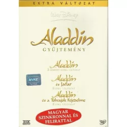   MESEFILM - Aladdin díszdoboz /Aladdin, Aladdin és Jafar,Aladdin és a tolvajok fejedelme/ DVD