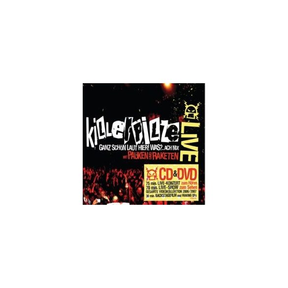 KILLERPILZE - Mit Pauken Und Raketen Live /cd+dvd/ CD