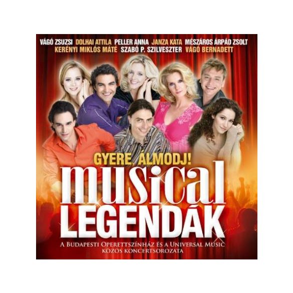 MUSICAL ROCKOPERA - Gyere Álmodj Musical Legendák CD