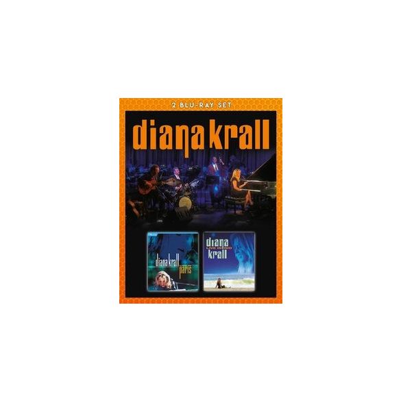 DIANA KRALL - 2in1 Live In Paris + Live In Rio / blu-ray box / BRD
