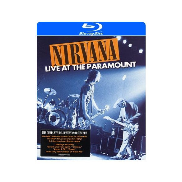 NIRVANA - Live at The Paramount /blu-ray/ BRD