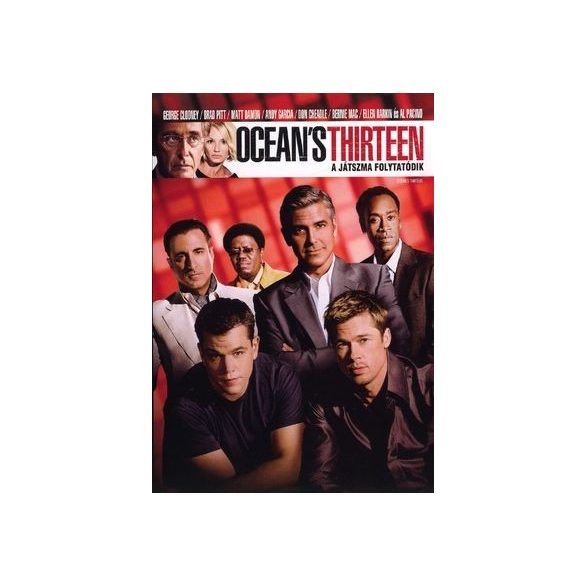 FILM - Oceans Thirteen A Játszma Folytatódik DVD