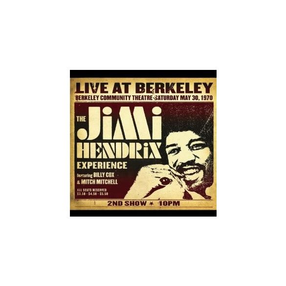 JIMI HENDRIX - Live At Berkeley CD