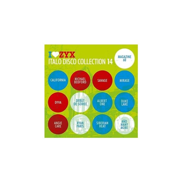 VÁLOGATÁS - I Love ZYX Italo Disco Collection vol.14 / 3CD