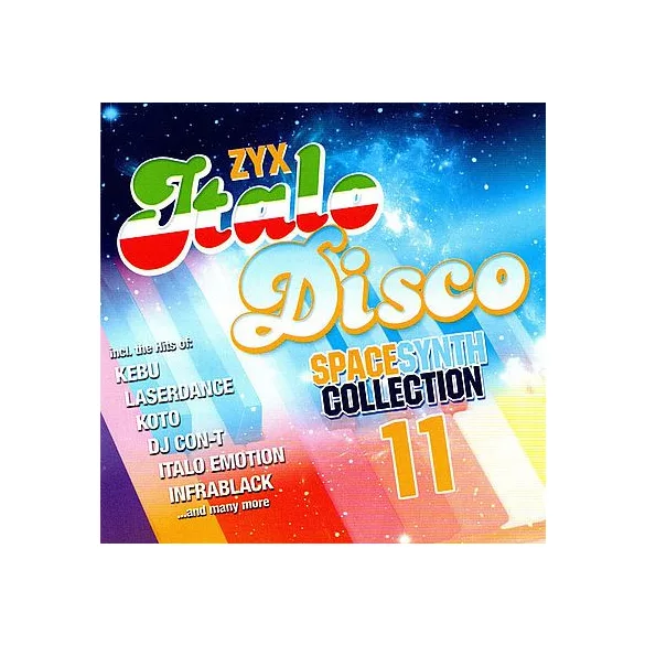VÁLOGATÁS - ZYX Italo Disco Spacesynth Collection 11. / 2cd / CD