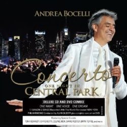   ANDREA BOCELLI - Concerto One Night In Central Park /cd+dvd/ CD