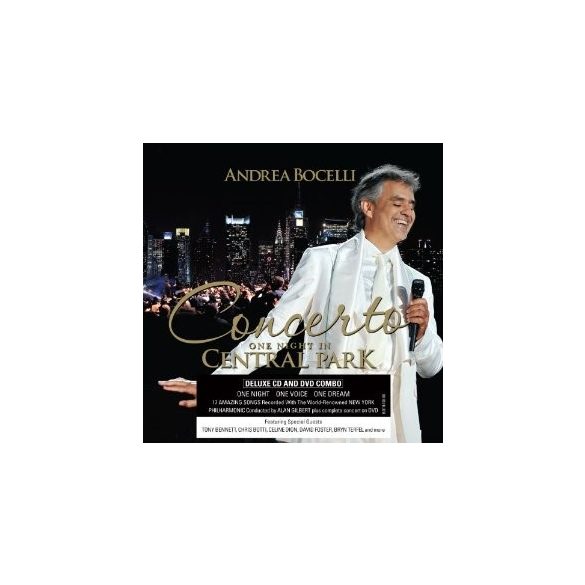 ANDREA BOCELLI - Concerto One Night In Central Park /cd+dvd/ CD