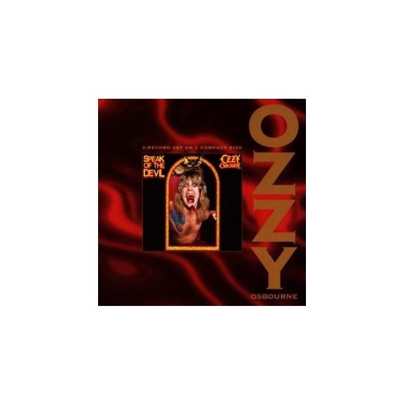 OZZY OSBOURNE - Speak Of The Devil CD