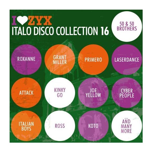VÁLOGATÁS - I Love ZYX Italo Disco Collection vol.16. / 3CD