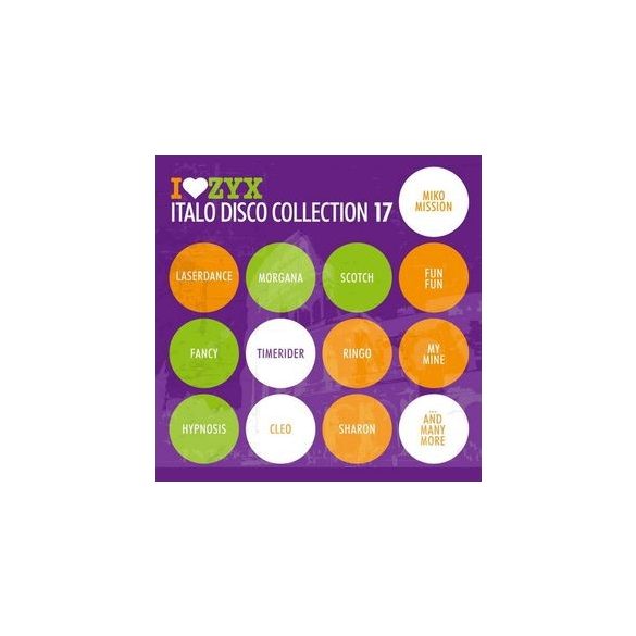 VÁLOGATÁS - I Love ZYX Italo Disco Collection vol.17. / 3CD