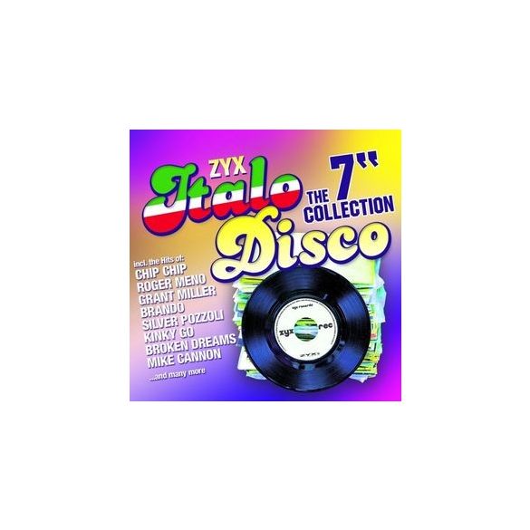 VÁLOGATÁS - ZYX Italo Disco 7" Collection / 2cd / CD