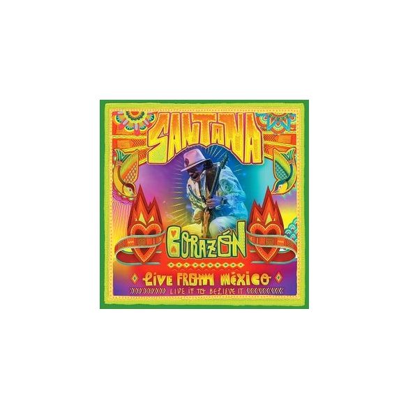 SANTANA - Corazon Live From Mexico / 2cd / CD