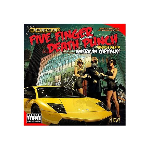 FIVE FINGER DEATH PUNCH - American Capitalist CD