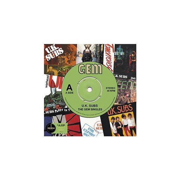 U.K. SUBS - Gem Singles / vinyl bakelit / LP