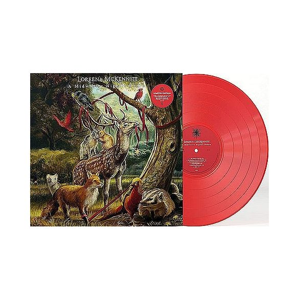 LOREENA MCKENNITT - A Midwinter Night / színes vinyl bakelit / LP