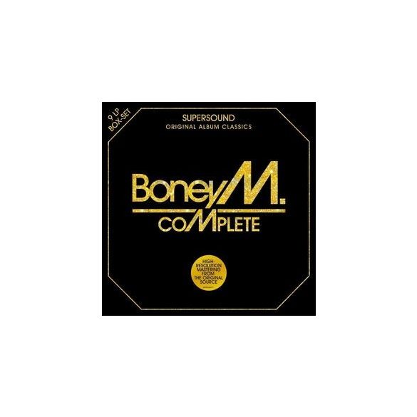 BONEY M - Vinyl Box / vinyl bakelit / 9xLP