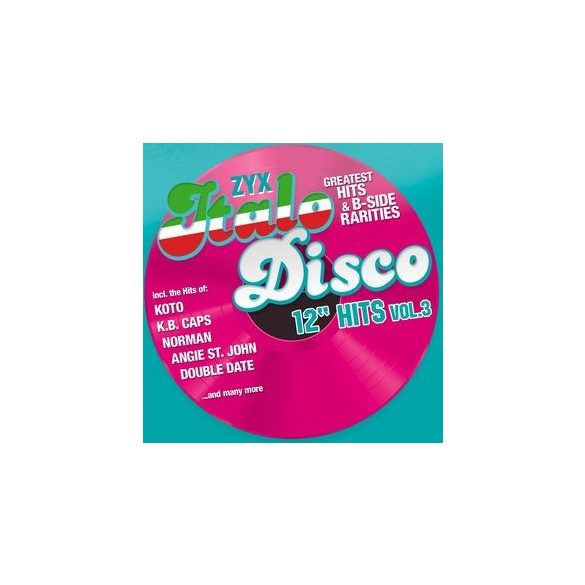 VÁLOGATÁS - ZYX Italo Disco 12" Hits Vol.3 / 2cd / CD