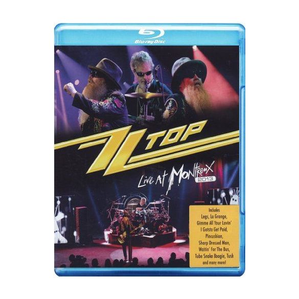 ZZ TOP - Live At Montreux 2013 / blu-ray / BRD