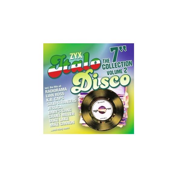 VÁLOGATÁS - ZYX Italo Disco 7" Collection vol.2 / 2cd / CD