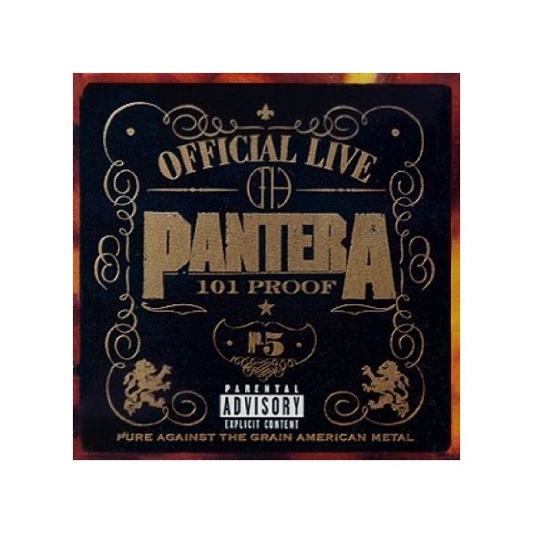 PANTERA - Official Live 101 Proof CD