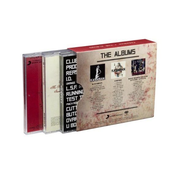 KASABIAN - Album Boxset / 3cd/ CD