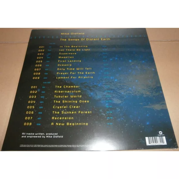 MIKE OLDFIELD - Songs Of Distant Earth / vinyl bakelit / LP