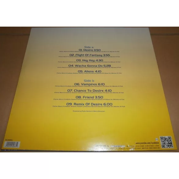 RADIORAMA - Desires And Vampires / vinyl bakelit / LP