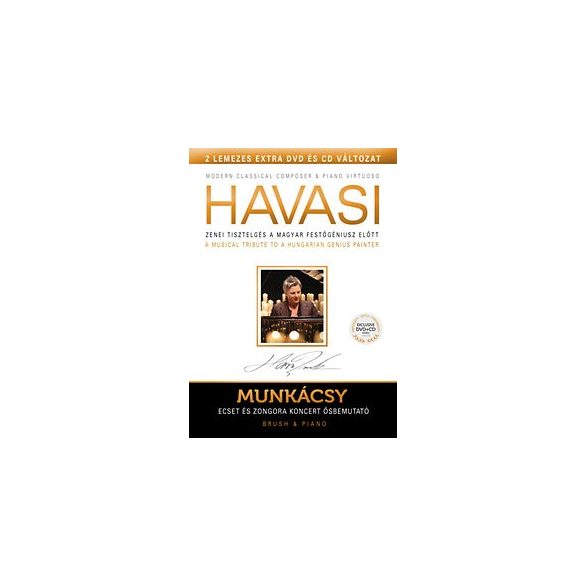 HAVASI BALÁZS - Ecset És Zongora /dvd+cd/ DVD