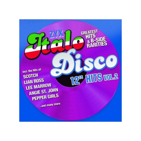 VÁLOGATÁS - ZYX Italo Disco 12" Hits Vol.2 / 2cd / CD