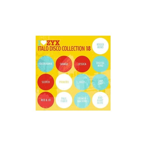 VÁLOGATÁS - I Love ZYX Italo Disco Collection vol.18. / 3CD