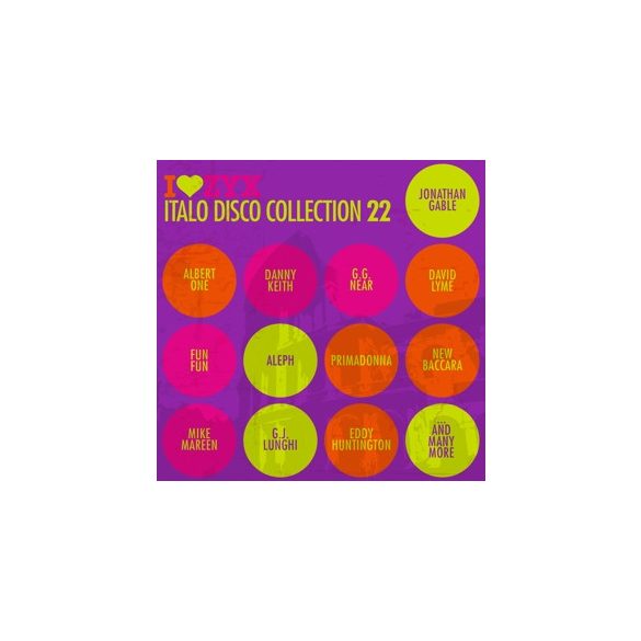 VÁLOGATÁS - I Love ZYX Italo Disco Collection vol.22. / 3CD