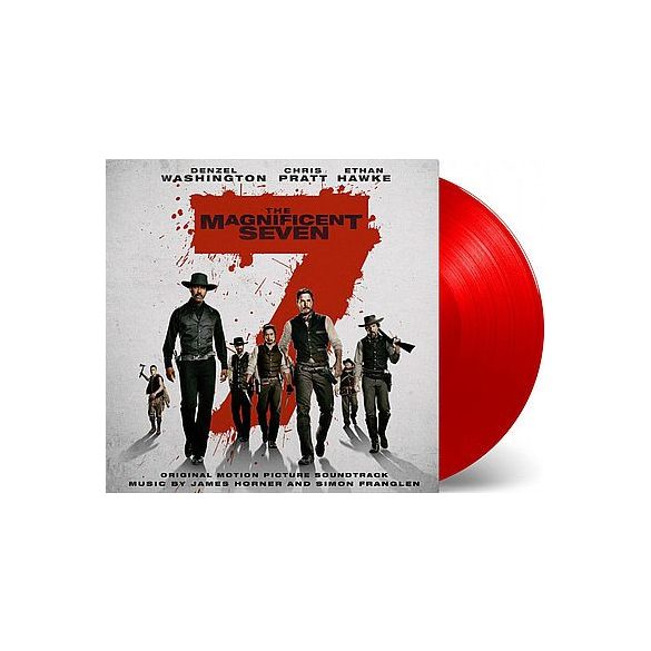 FILMZENE - Magnificent Seven / limitált színes vinyl bakelit / 2xLP