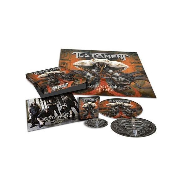 TESTAMENT - Brotherhood Of The Snake / vinyl bakelit box +cd / 2xLP
