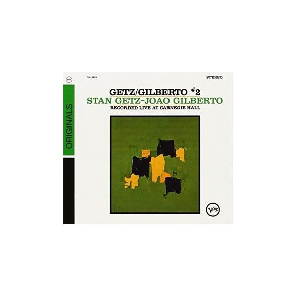STAN GETZ & JOAO GILBERTO - Getz/Gilberto #2 Live At Carnegie Hall CD