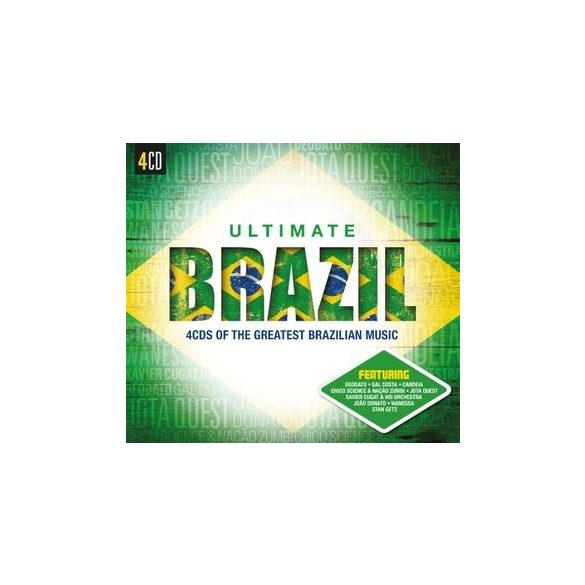 VÁLOGATÁS - Ultimate...Brazil / 4cd / CD
