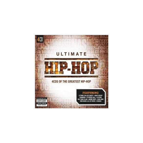 VÁLOGATÁS - Ultimate...Hip-Hop / 4cd / CD