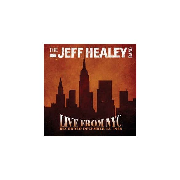 JEFF HEALEY - Live From NYC CD