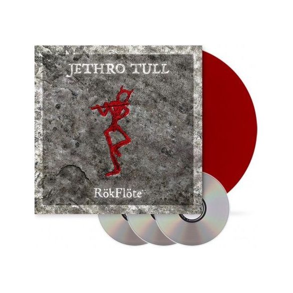 JETHRO TULL - RökFlöte / limited deluxe dark red vinyl 2lp+2cd+bluray / LP box