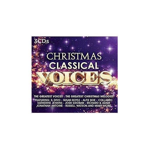 VÁLOGATÁS - Christmas Classical Voices / 3cd / CD