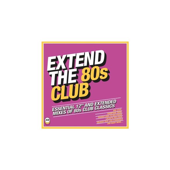 VÁLOGATÁS - Extend The 80's Club / 3cd / CD