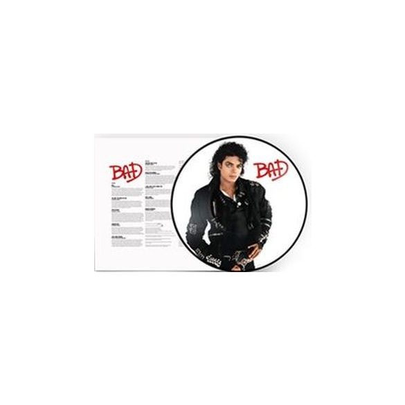 MICHAEL JACKSON - Bad / 2018 re-release picture vinyl bakelit / LP