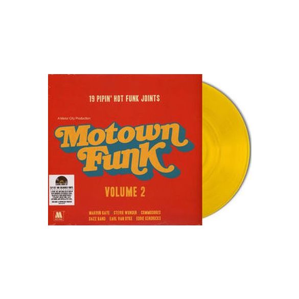 VÁLOGATÁS - Motown Funk vol.2 / limitált RSD színes vinyl bakelit / 2xLP
