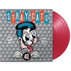 STRAY CATS - 40 / limitált színes vinyl bakelit / LP