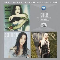   CHER - 3in1 Triple Album Collection / 3cd It's Man's World, Believe, Living Proof / CD