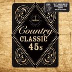   VÁLOGATÁS - Country Classics 45's / vinyl bakelit kislemez box / 10xSP